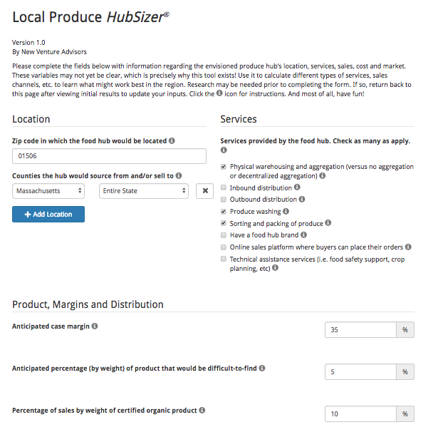 Local Produce HubSizer inputs 1a